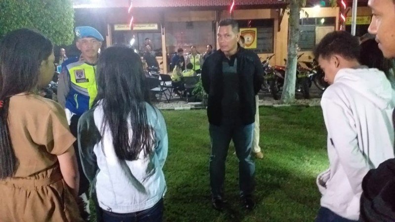 Tingkatkan Operasi Balap Liar dan Cegah Kejahatan, Polres Blitar Kota Lakukan Operasi Pekat