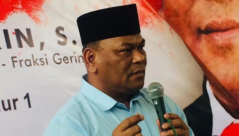 Reses H Muhajirin Terima Keluhan Warga Taman