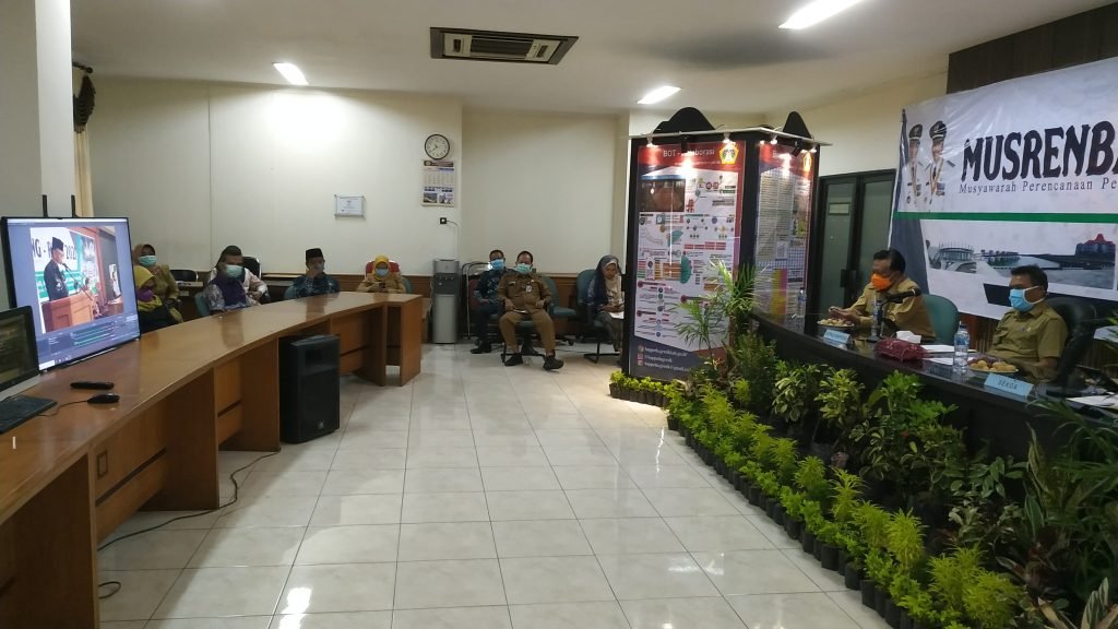 Pandemik Covid-19, Bupat Gresiki Buka Musrenbang Secara Online
