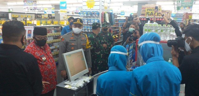 Forkopimda Kota Blitar Cek Kesiapan Pelaksanaan New Normaĺ Live