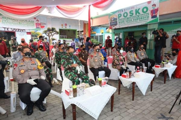 Kapolda Jatim: Hadirnya Kampung Tangguh Semeru Jadikan Sarana Untuk Bangun Keluarga Tangguh
