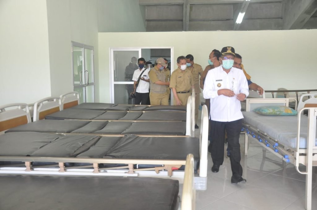 Sidak GJS, Bupati Minta OPD Bekerjasama Penuhi Kebutuhan Pasien Covid-19