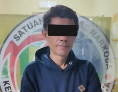 Edarkan Sabu pria Paro Baya, Ditangkap Satuan Reserse Narkoba Polres Blitar Kota
