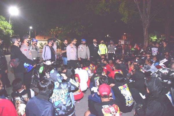Ganggu Keselamatan Warga Puluhan Simpatisan PSHT Diamankan Polisi