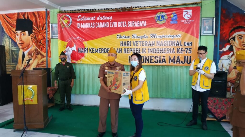 Lions Club Surabaya Millennium 307 : LVRI Telah Berikan Keteladanan Kapada Kami