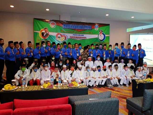DINSOS PROVINSI JATIM RESMIKAN PROGRAM WALI YATIM PERSADA JATIM INDONESIA