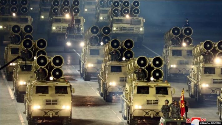 Korea Utara Pamer Rudal Balistik Baru