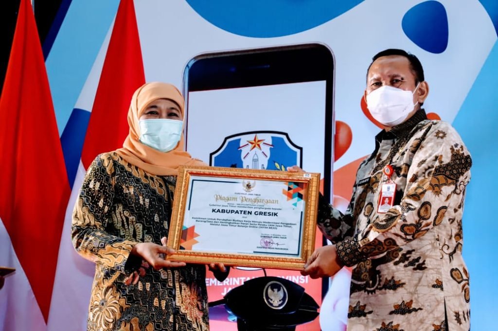 Gresik Terima Penghargaan Pengadaan Barang Jasa Tingkat Jawa Timur