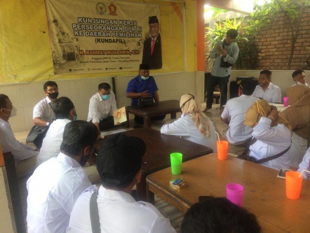 Kunjungan Kerja H Rahmat DPR RI Menangkan BHS