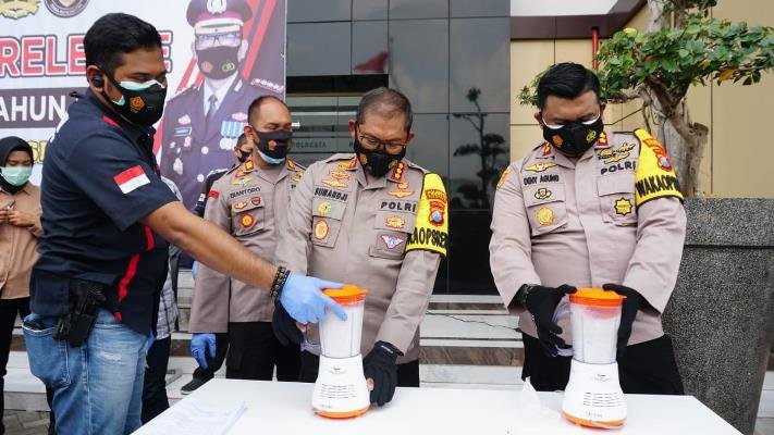 Di Wilayah Hukum Polresta Sidoarjo Kasus Kriminalitas, Narkoba dan Lalu-Lintas Turun