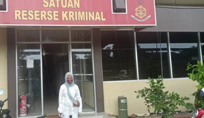 Diduga Serobot Tanahnya, Warga Adukan Proyek Pelebaran Jalan di Desa Matanair ke Polres Sumenep