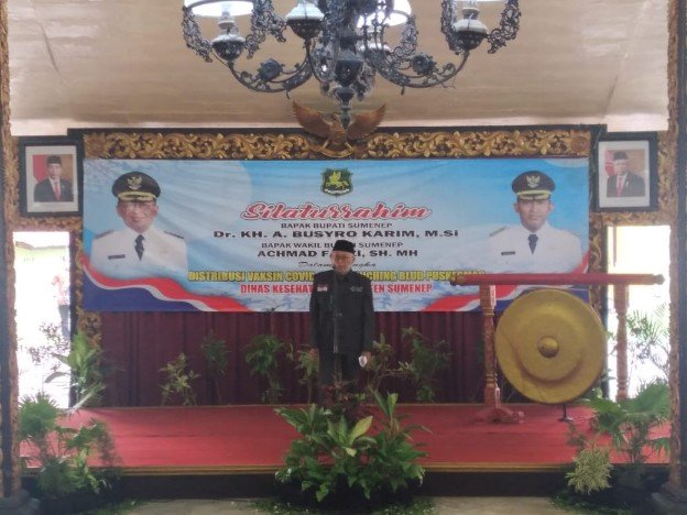 Kabupaten Sumenep Menerima 2.400 Dosis Vaksin Covid-19