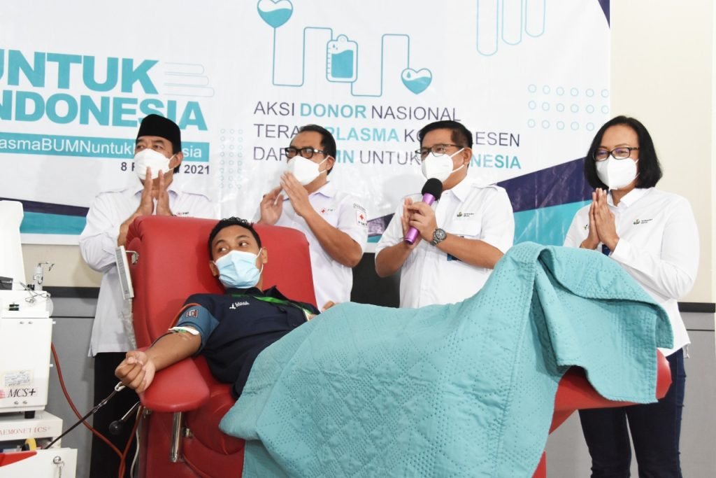Petrokimia Gresik Fasilitasi 300 Penyintas Covid-19 Donorkan Plasma Konvalesen