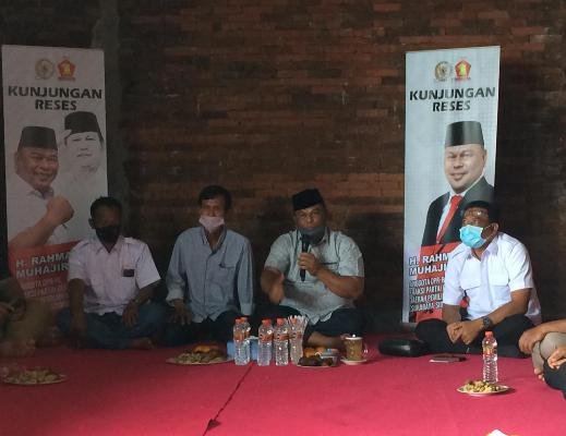 Reses H Rahmat Muhajirin Serap Aspirasi Warga