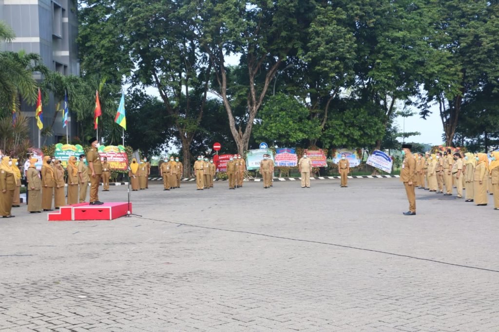 Pimpin Apel Perdana, Bupati Gus Yani Ajak Bangun Gresik Baru