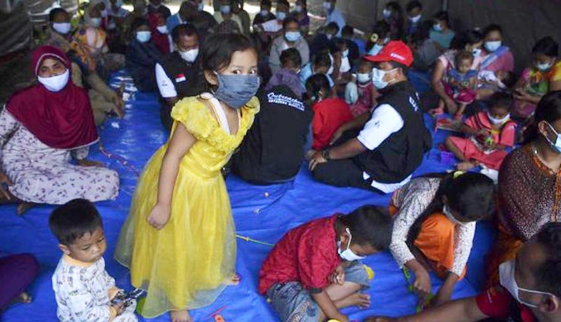 Pasca Kebakaran Kilang Pertamina Balongan 912 Warga Mengungsi 3 Warga Hilang | Data per 08.00 WIB