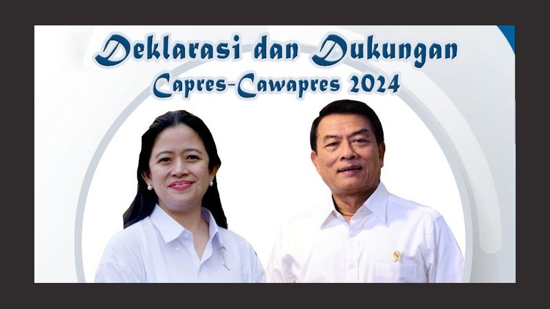 Beredar Undangan Poster Dukungan Capres-Cawapres Puan Maharani-Moeldoko di Hotel JW Marriott Surabaya