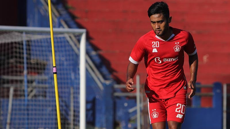 Pemain Arema Agil Munawar Masuk Kandang Macan Putih Kediri
