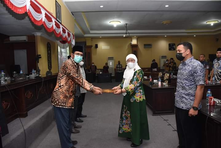DPRD Sumenep Gelar Rapat Paripurna Hasil Kerja Pansus LKPJ Bupati Tahun Anggaran 2020