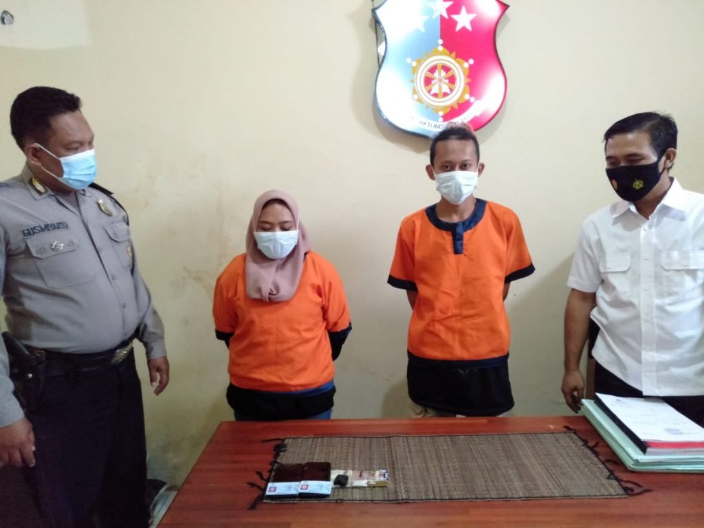 Kompak Edarkan Sabu Sepasang Kekasih Diringkus Polisi