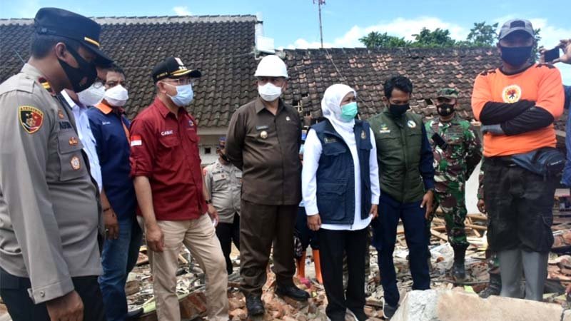 Gubernur Minta Warga Malang-Lumajang-Blitar Tetap Waspada Gempa Susulan dan Bencana Lain