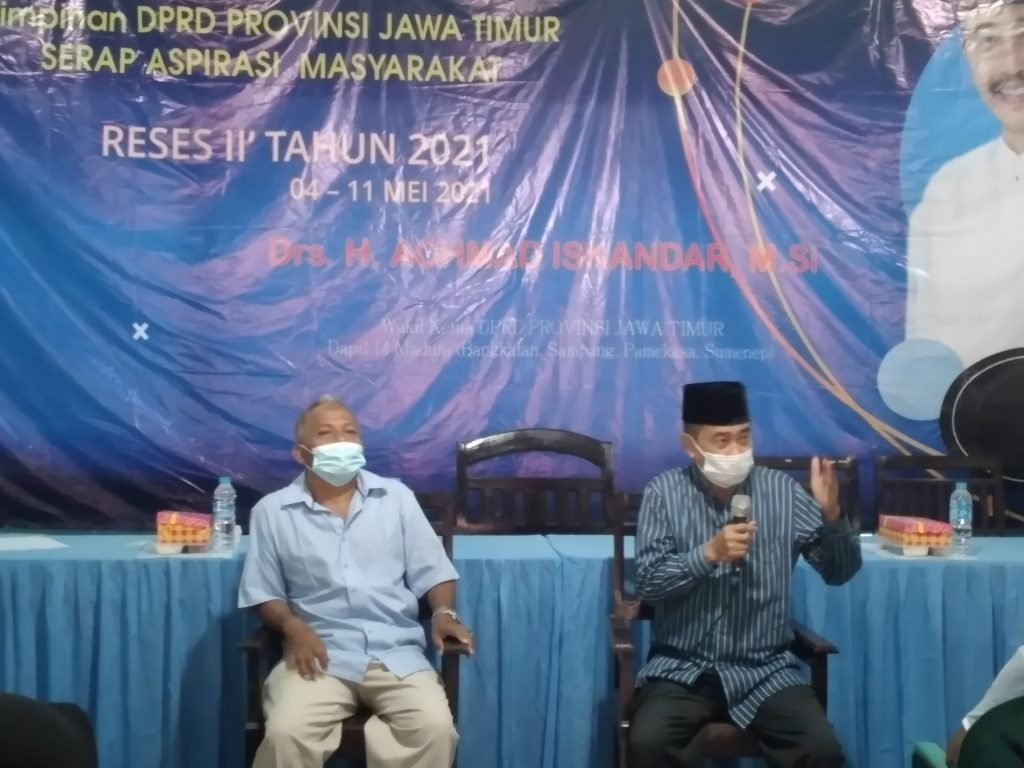 Wakil Ketua DPRD Pemerintah Provinsi Jatim Memberi Perhatian Khusus Untuk Pembangunan di Kepulauan