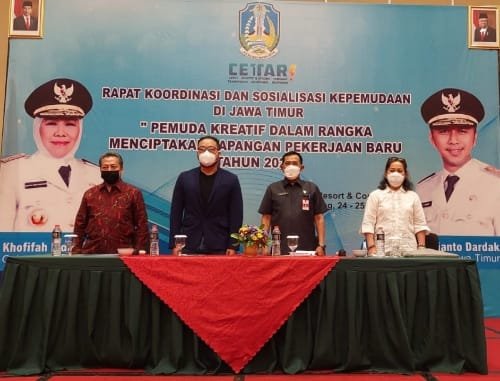Bangkitkan Perekonomian Pemprov Jatim Berikan Perhatian dan Edukasi Kepada Pemuda