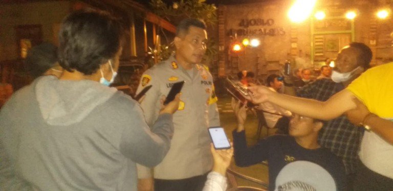 Awasi Jalur Tikus untuk Pemudik Polres Blitar Siagakan Petugas