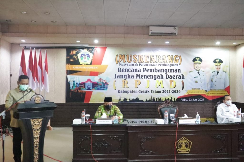 Bupati Gresik Bakal Lakukan Pemerataan Pembangunan