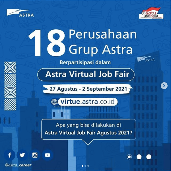Grup Astra Buka Ratusan Lowongan Secara Online, Persiapkan Amunisimu!