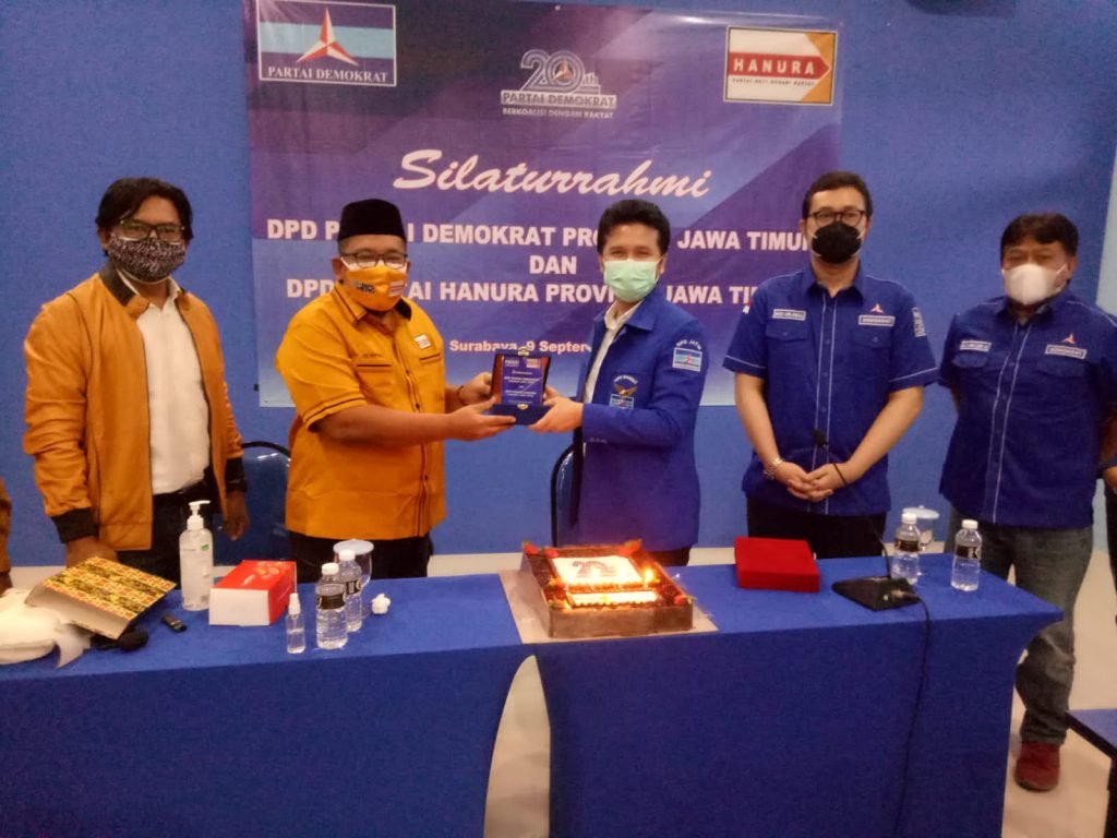 Gayeng Persahabatan, Hanura Dan Demokrat Membangun Jatim