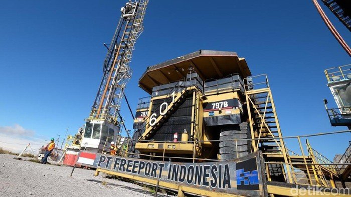 Freeport Prediksi Bagi Dividen Rp 15 T ke MIND ID Mulai 2022