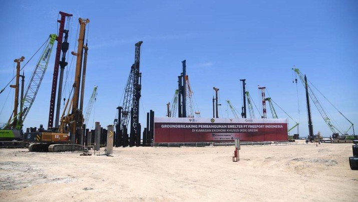 Smelter Baru Freeport di Gresik Akan Jadi yang Terbesar di Dunia
