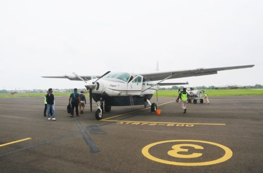 H-4 Lebaran Idul Fitri 2022, Pengguna Pesawat Dari Bandara Pagerungan-Sumenep Normal