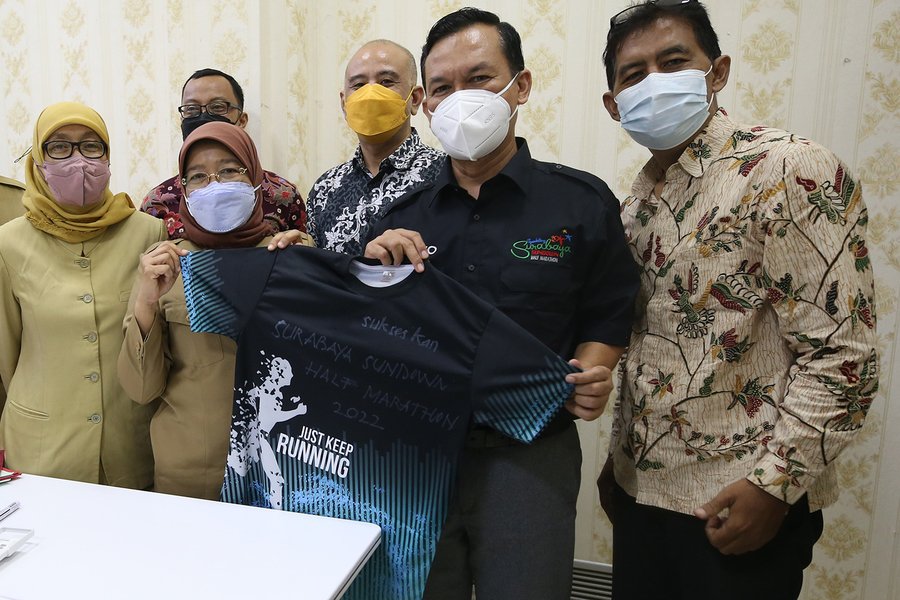 Pemkot-Inspiro Matangkan Konsep ‘Surabaya Sundown International Marathon 2022’