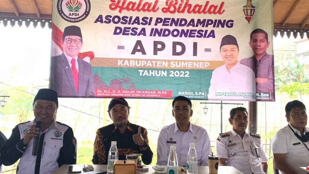 Halal Bihalal APDI Sumenep, Ketua: Kami Siap Mendorong Desa Agar Maju & Mandiri