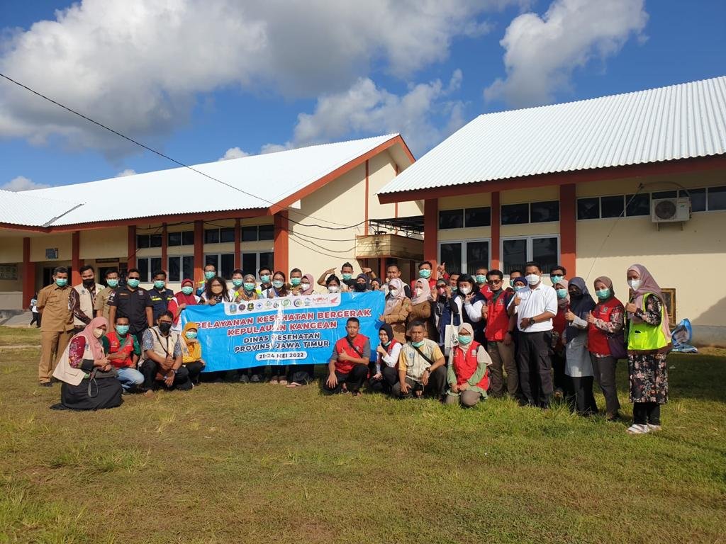 Gubernur Khofifah Terjunkan Tim Yankes Bergerak Fasilitasi Layanan Kesehatan Masyarakat Kepulauan Kangean