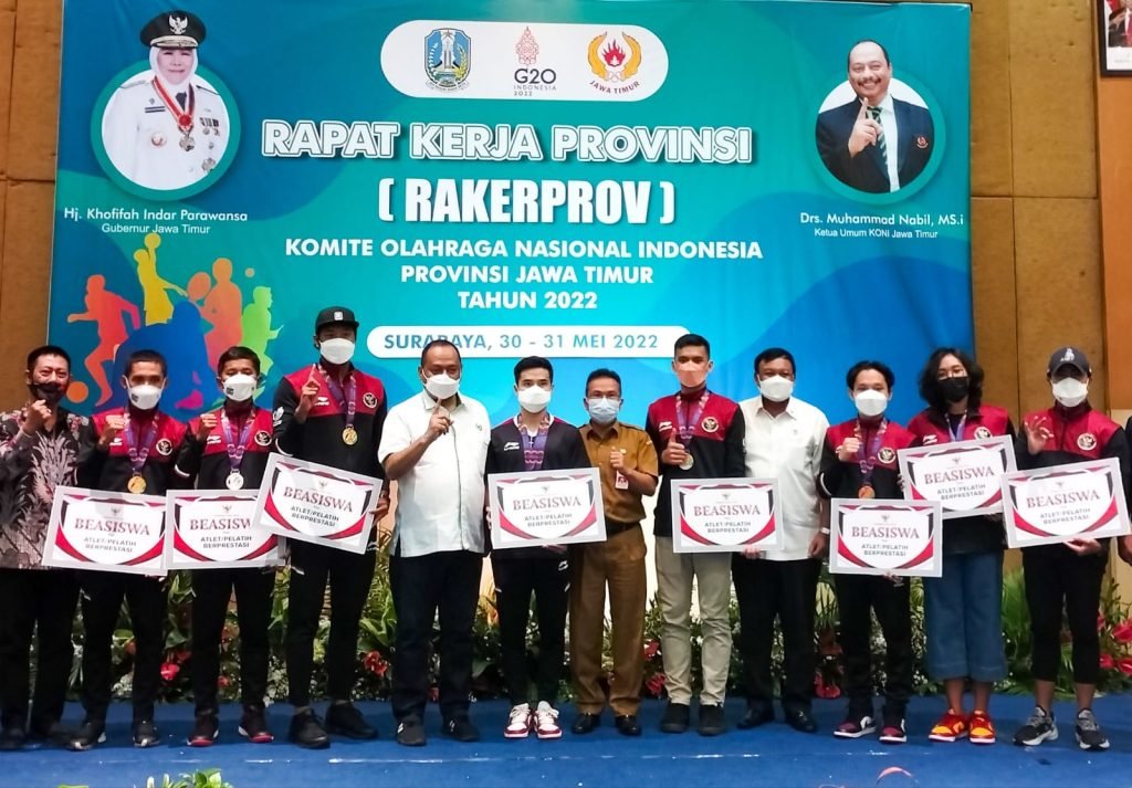KONI Pusat Apresiasi Gubernur Khofifah Beri Beasiswa Atlet