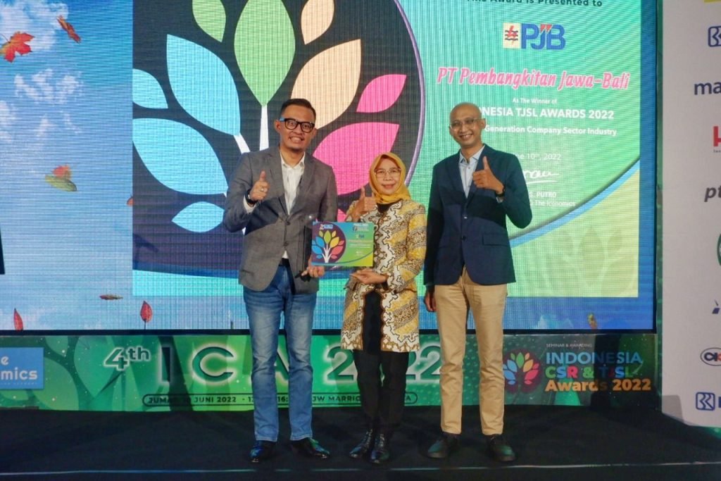 PJB Raih Indonesia CSR & TJSL Award 2022