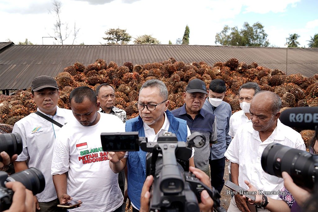 Mendag Tegaskan Stabilisasi Harga Migor Juga Bermanfaat untuk Petani Sawit