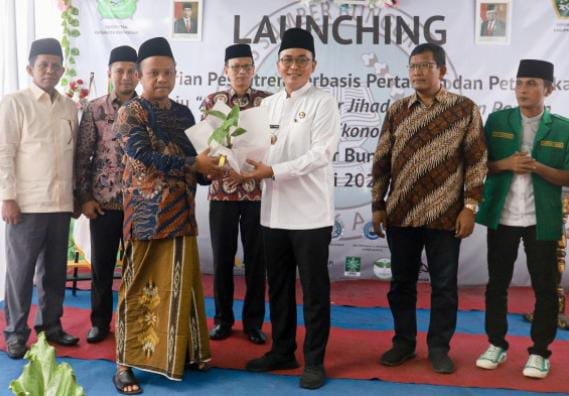 Bupati Baddrut Tamam Launching Pondok Pesantren Berbasis Agri Santriprenuer