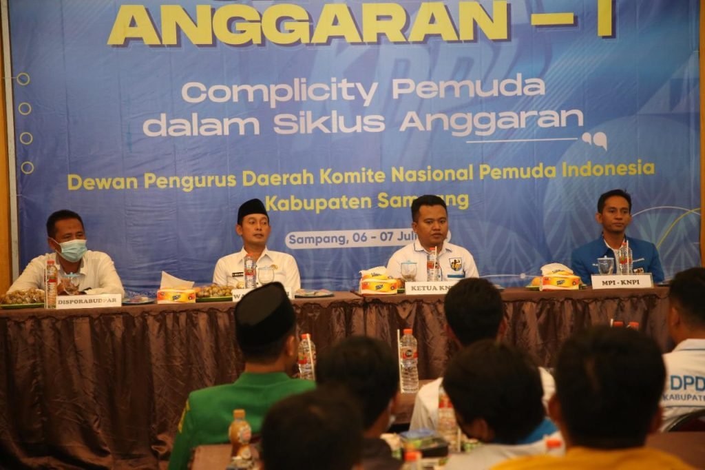 Bekali Pengurus dan OKP, KNPI Sampang Gelar Sekolah Anggaran
