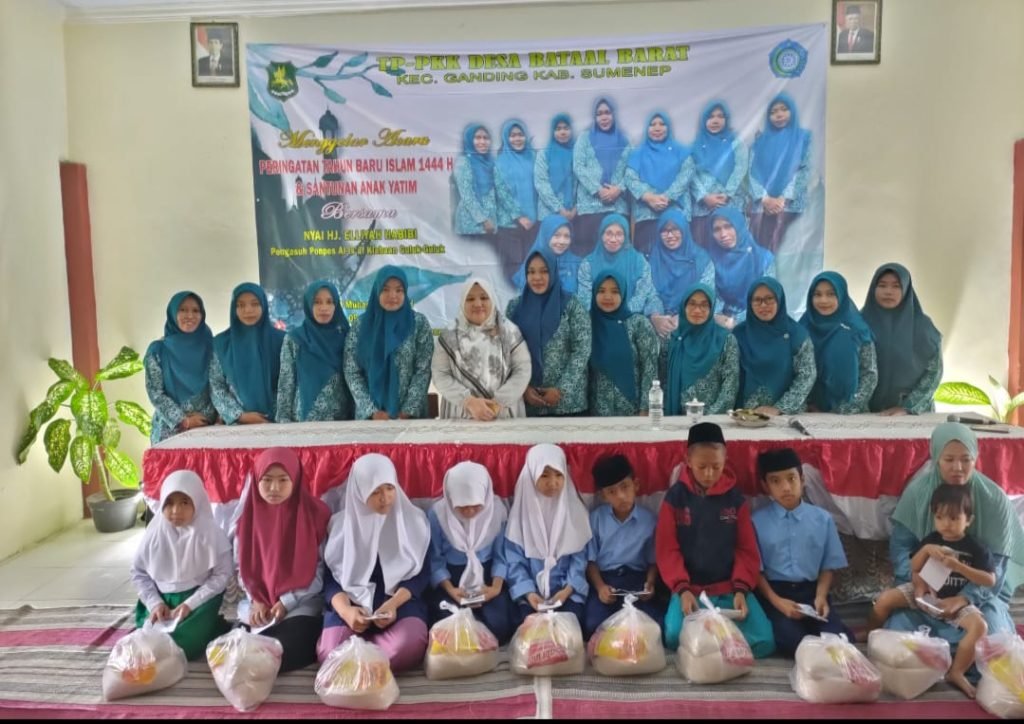 Semarak Tahun Baru Islam dan Santunan Anak Yatim Digelar Desa Bataal Barat Kecamatan Ganding