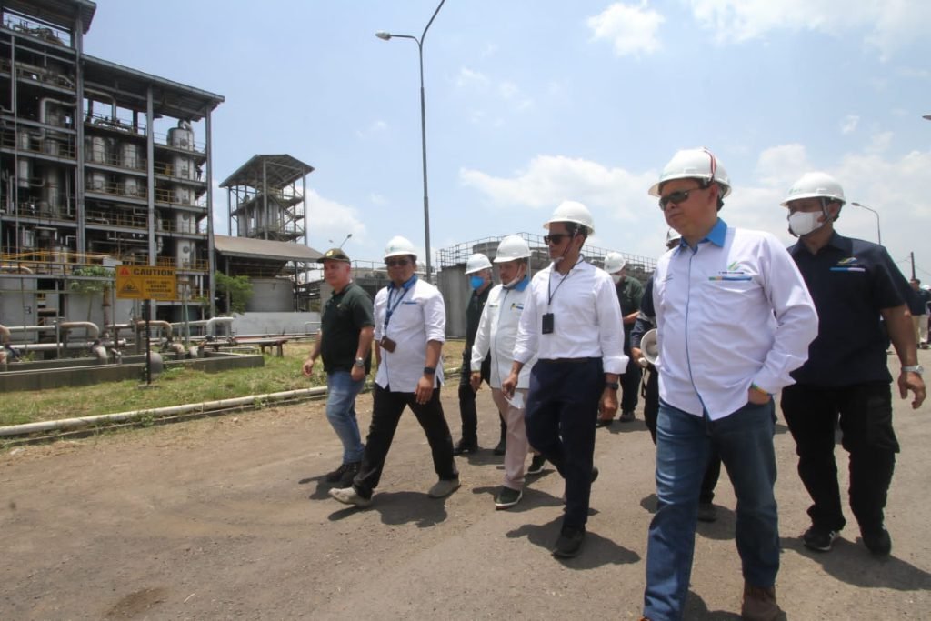 Wakil Menteri BUMN Kunjungi PG Gempolkrep dan Pabrik Bioethanol PT Enero