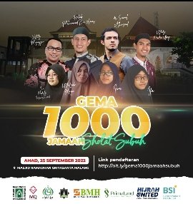 Seribu Jamaah Subuh di Masjid Ramadhan