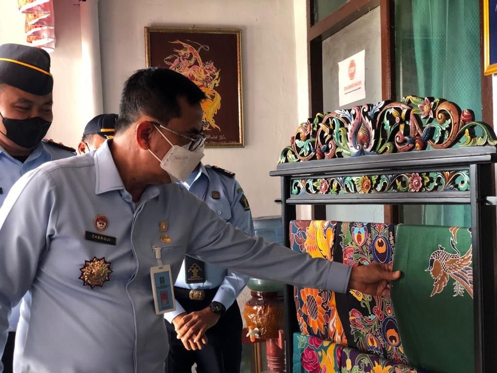 Batik Catra Rutan Sumenep Go Internasional