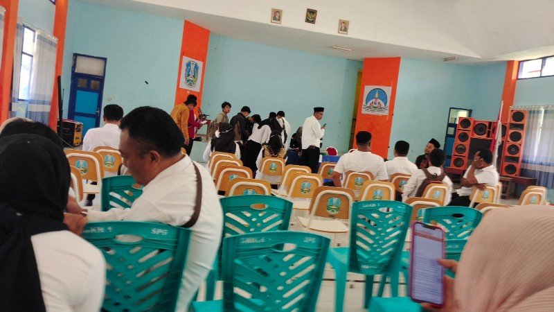 Prosesi Tes Panwascam Kabupaten Sampang, Dikeluhkan Para Peserta