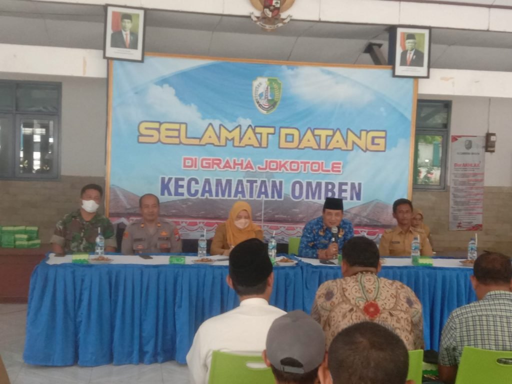 Sekda Kabupaten Sampang, Pimpin Rapat Sosialisasi Terkait Over Lout Pasar Omben