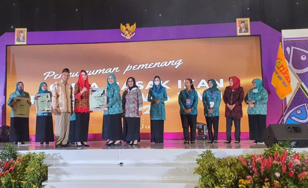Sumenep Raih Harapan I Lomba Masak Ikan Menu Keluarga