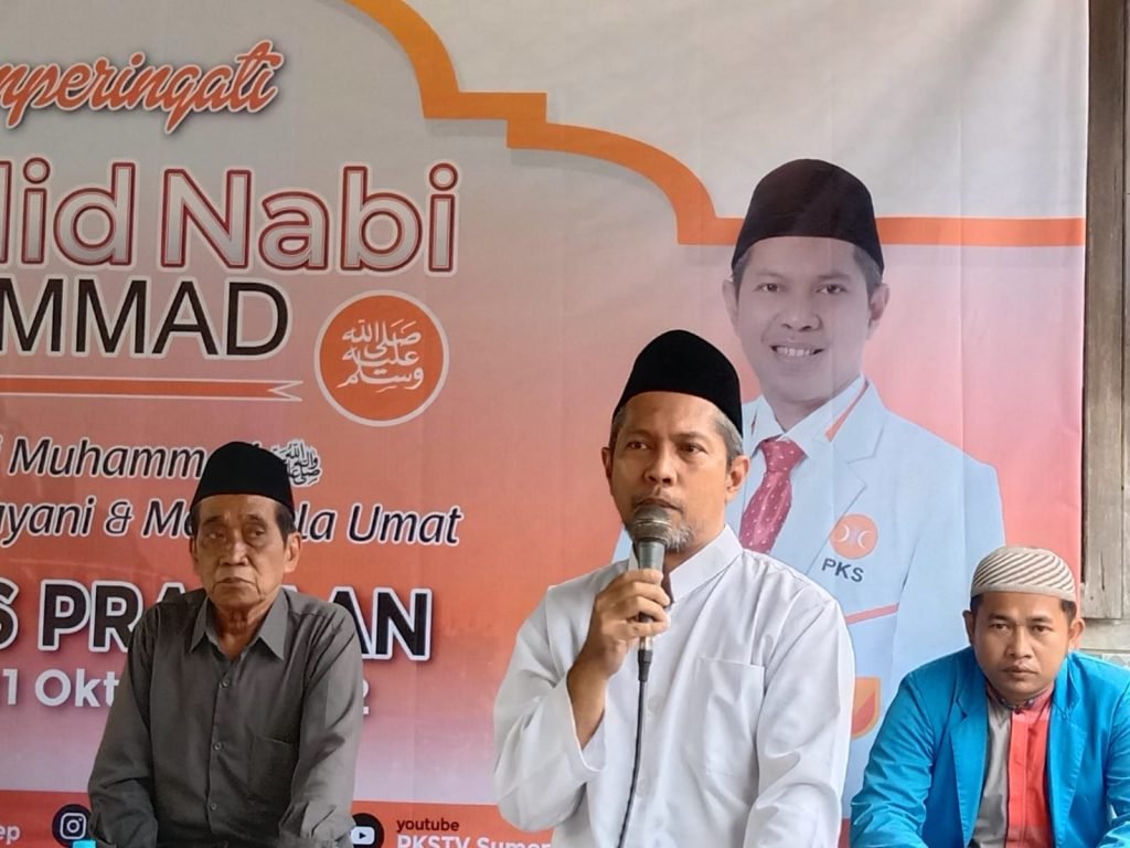 Hadiri Maulid Nabi Muhammad SAW, Rimbun Hidayat Tegaskan: PKS Merangkul Semua Golongan